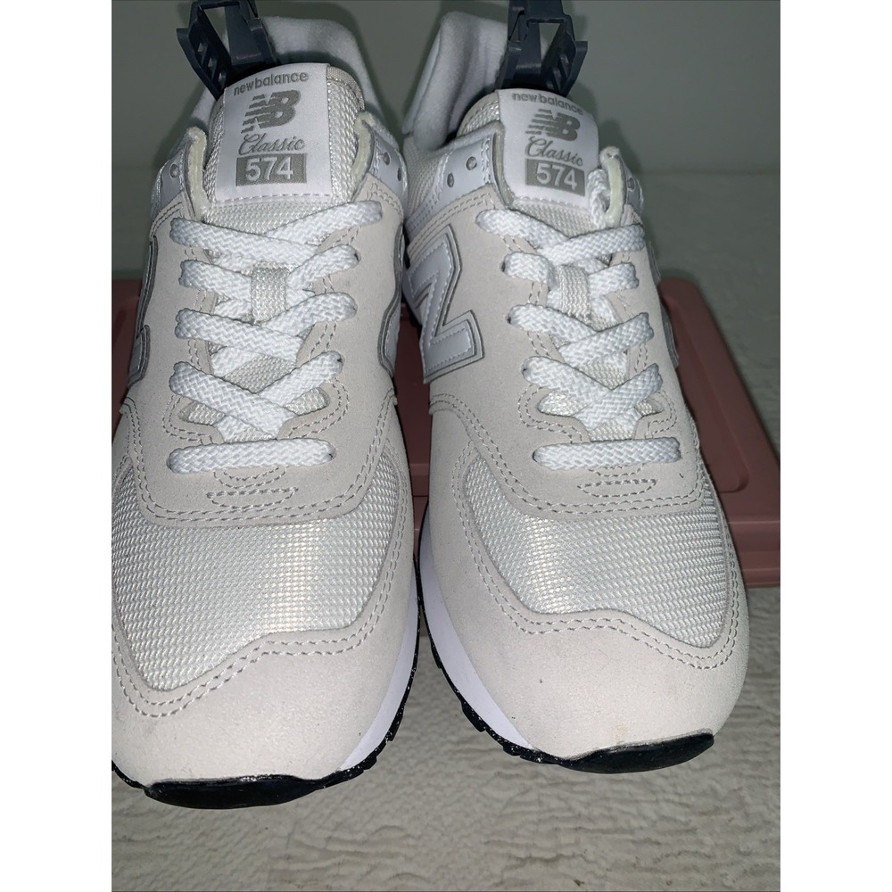 women new balance classic 574 Sz 10 wl574evw used no box Mens 8.5 NICE - Picture 6 of 9